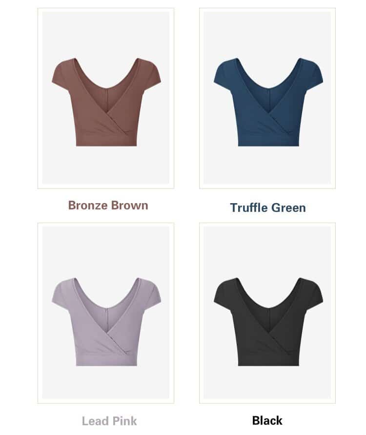 Camiseta corta Blank V-neck Sport todos los colores