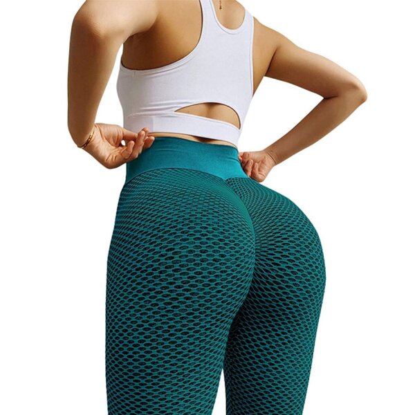 Blank Honeycomb Scrunch Leggings Wholesale - Image 6