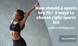 How should a sports bra fit