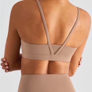 soft padded sports bra supplier