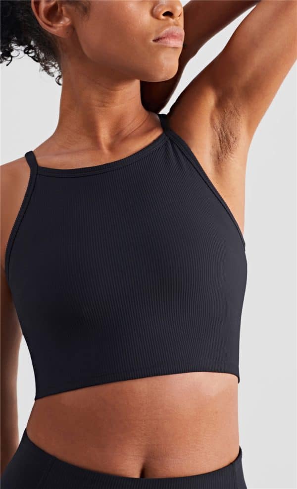 padded full coverage yoga bra