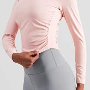 custom elastic waist t shirt