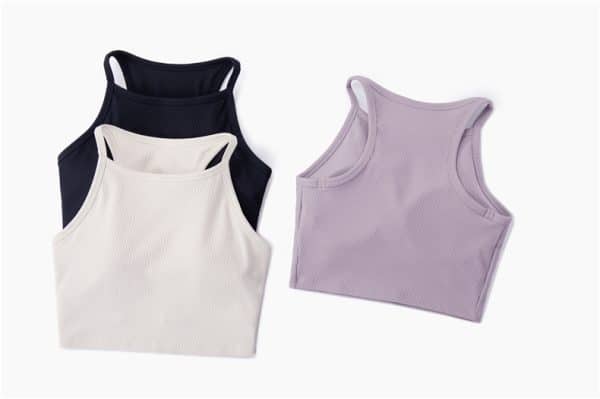 custoom rib full coverage yoga bra