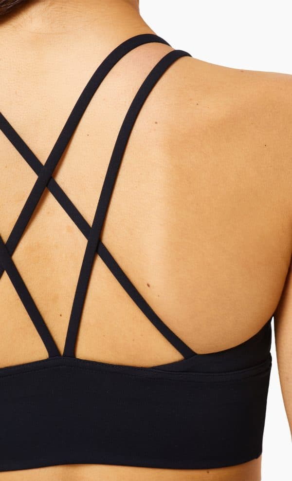 criss cross sports bra