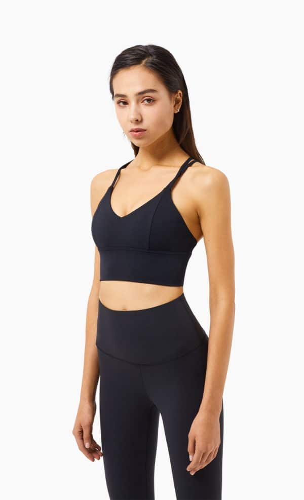 criss cross sports bra